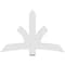 Ekena Millwork Davenport Architectural Grade PVC Gable Bracket, 60"W x 40"H x 2"D x 6"F, 16/12 Pitch GBP060X40X0206DAV00 - alternate 2
